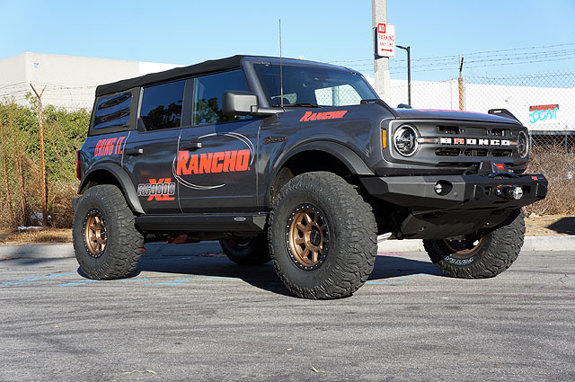 rancho ford bronco side shot